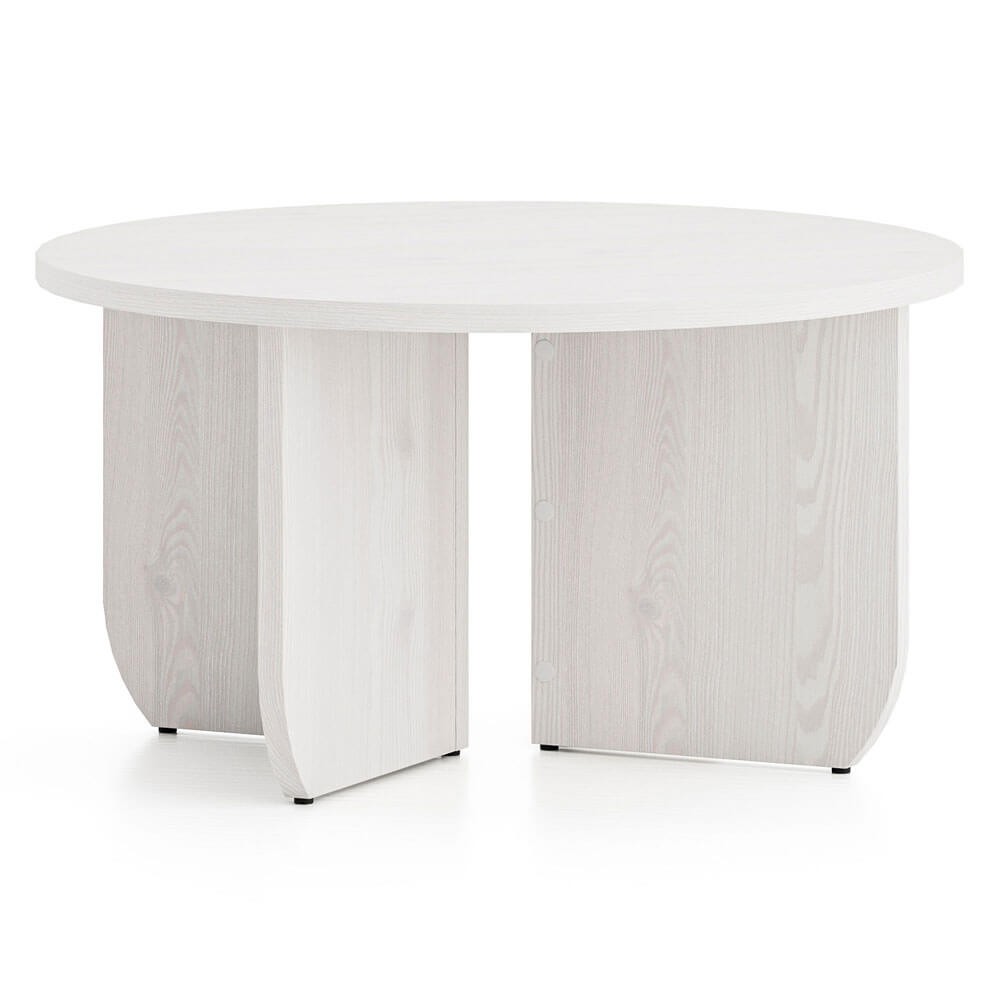 Stolik kawowy BLANCO 37 | 74cm | Sosna śnieżona
