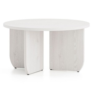 Stolik kawowy BLANCO 37 | 74cm | Sosna śnieżona