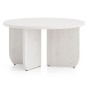 Stolik kawowy BLANCO 37 | 74cm | Sosna śnieżona-1