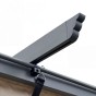 Aluminiowa pergola ogrodowa | 3x4m | Zadaszenie tarasu | Beżowy OUTLET-4