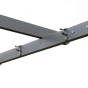 Aluminiowa pergola ogrodowa | 3x4m | Zadaszenie tarasu | Beżowy OUTLET-8