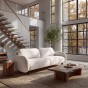 Sofa z funkcją spania SOFT | Tkanina Castel | Kolor do wyboru-2