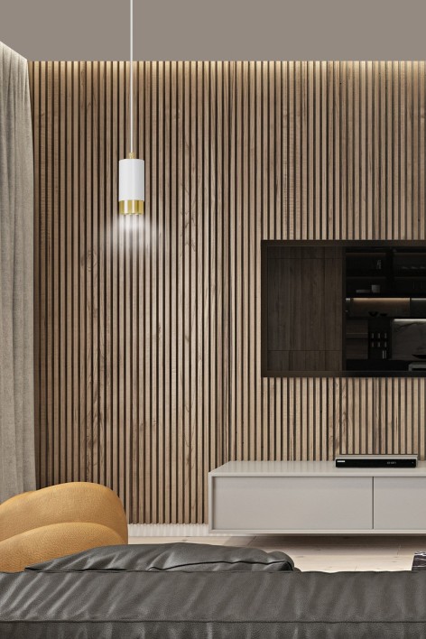 FUMIKO 1 WH/GOLD