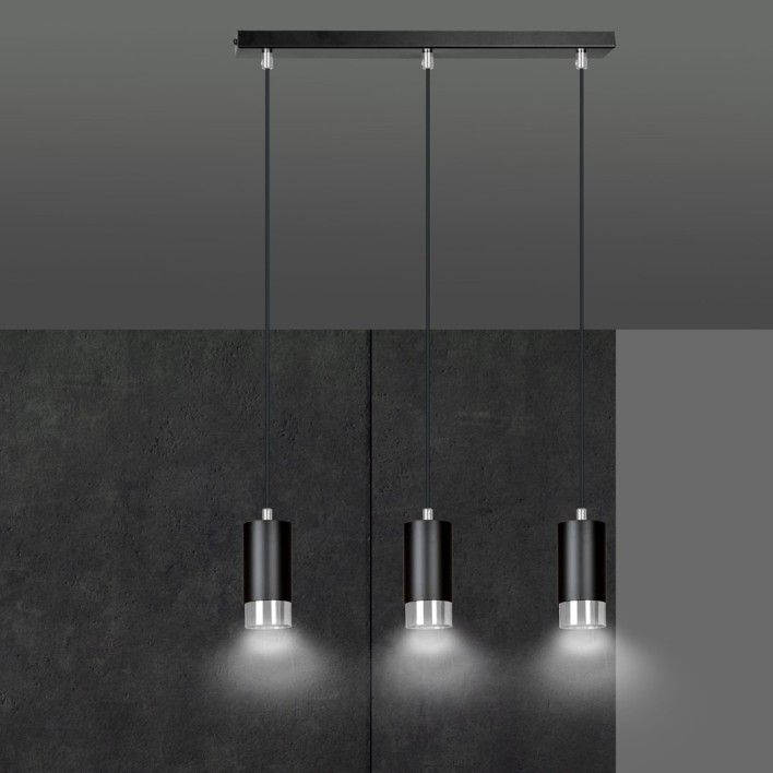 FUMIKO 3 BL/CHROME