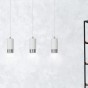 FUMIKO 3 WH/CHROME-5