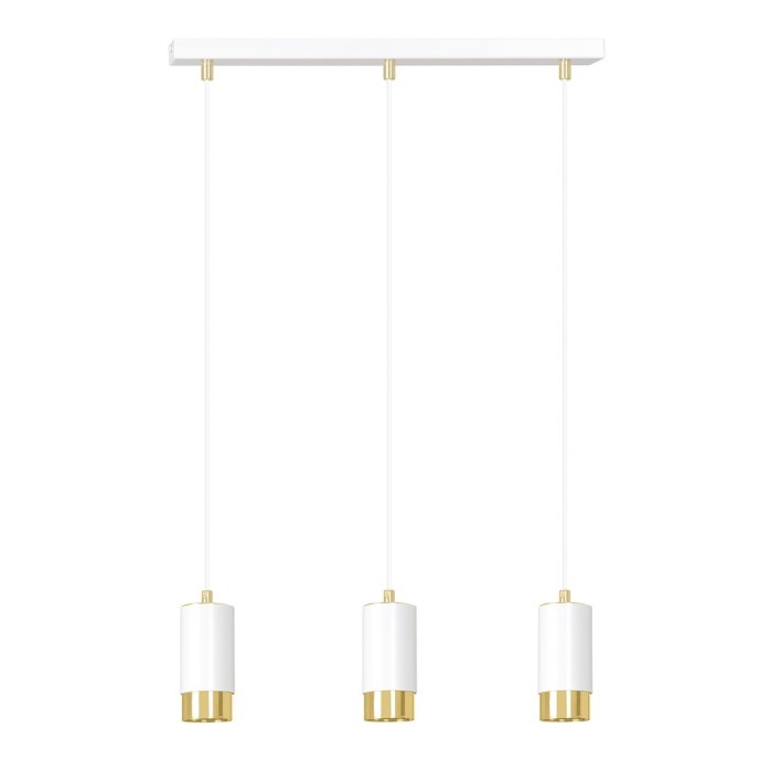 FUMIKO 3 WH/GOLD