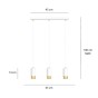 FUMIKO 3 WH/GOLD-8