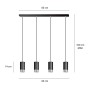 FUMIKO 4 BL/CHROME-8