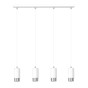 FUMIKO 4 WH/CHROME-1