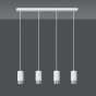 FUMIKO 4 WH/CHROME-2