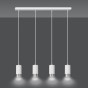 FUMIKO 4 WH/CHROME-3