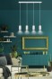 FUMIKO 4 WH/CHROME-4