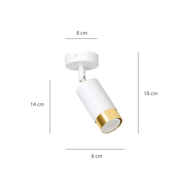HIRO 1 WH/GOLD