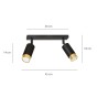 HIRO 2 BL/GOLD-8