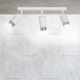 HIRO 3 WH/CHROME-5