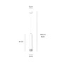 KIBO 1 WH/CHROME-8