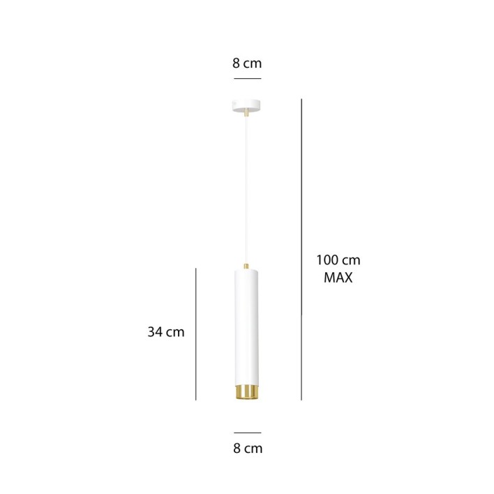 KIBO 1 WH/GOLD