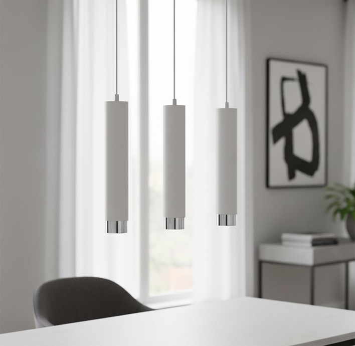 KIBO 3 WH/CHROME