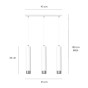 KIBO 3 WH/CHROME-4
