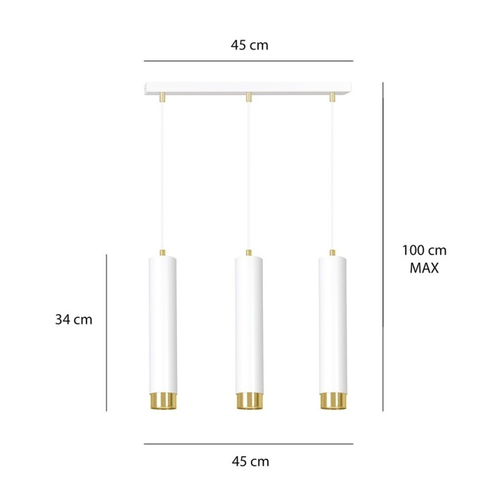KIBO 3 WH/GOLD