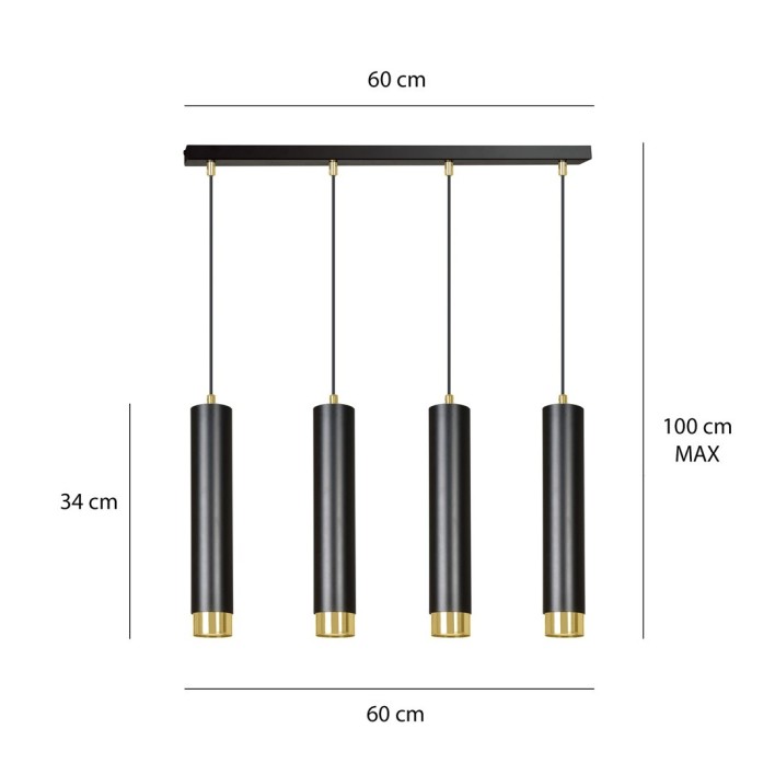KIBO 4 BL/GOLD