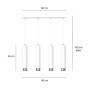 KIBO 4 WH/CHROME-8