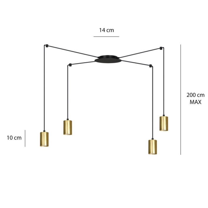 TRAKER 4 BL/GOLD