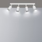 HIRO 4 WH/CHROME-5