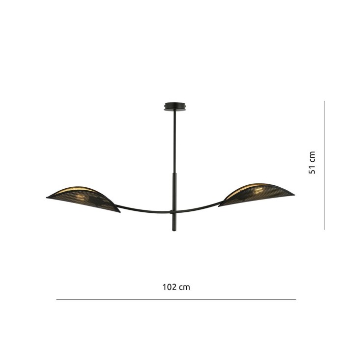 LOTUS 2 BLACK/GOLD