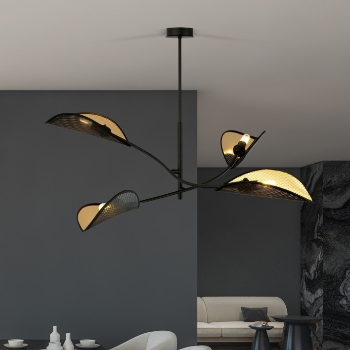 LOTUS 4 BLACK/GOLD