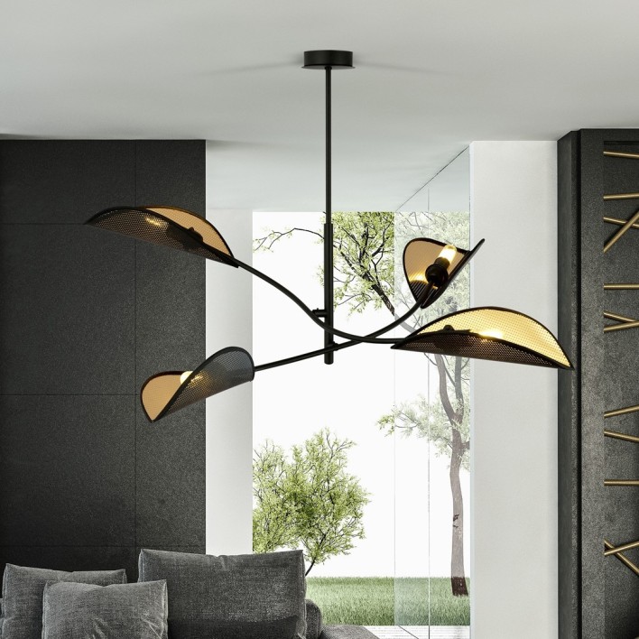 LOTUS 4 BLACK/GOLD