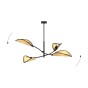 LOTUS 4 BLACK/RATTAN-11