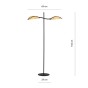 LOTUS LP2 BLACK/RATTAN-3