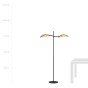 LOTUS LP2 BLACK/RATTAN-4
