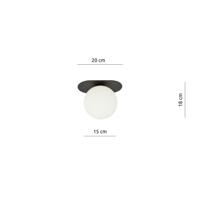 PLAZA 1 BLACK/OPAL