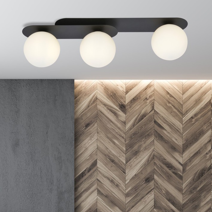 PLAZA 3 BLACK/OPAL
