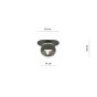 PLAZA 1 BLACK/STRIPE-6