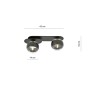 PLAZA 2 BLACK/STRIPE-6