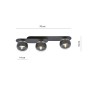 PLAZA 3 BLACK/STRIPE-7