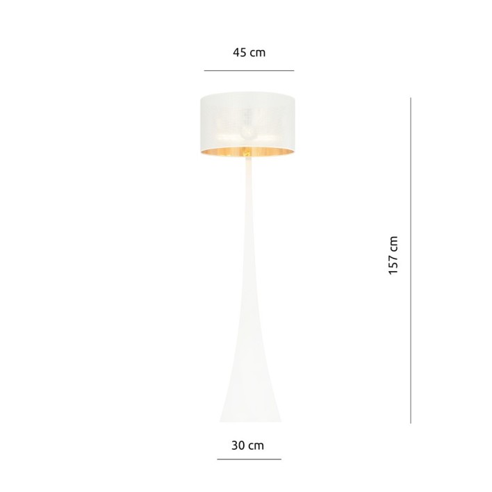 ESTRELLA LP1 WHITE/GOLD