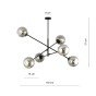 LINEAR 6 BLACK/GRAFIT-8