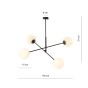 LINEAR 4 BLACK/OPAL-9
