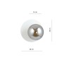 OSLO K1 WHITE/GRAFIT-7