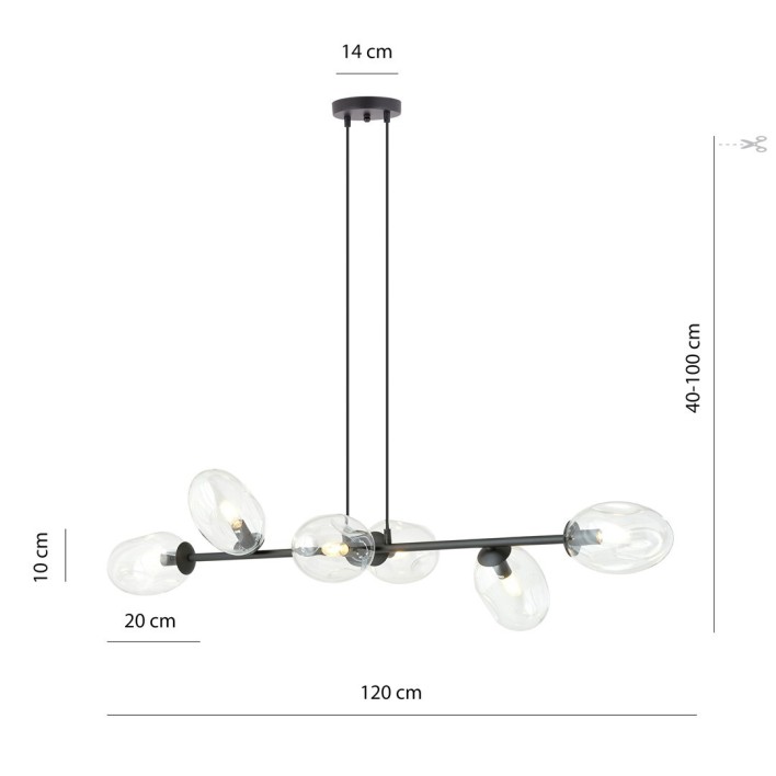 PANDORA 6 BL TRANSPARENT