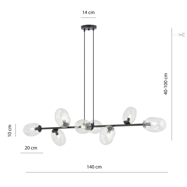 PANDORA 8 BL TRANSPARENT