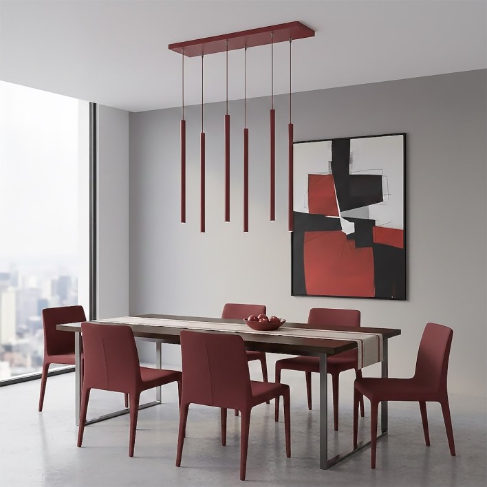 SELTER 6 BURGUNDY