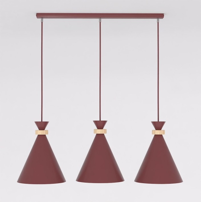 ZERO 3 BURGUNDY