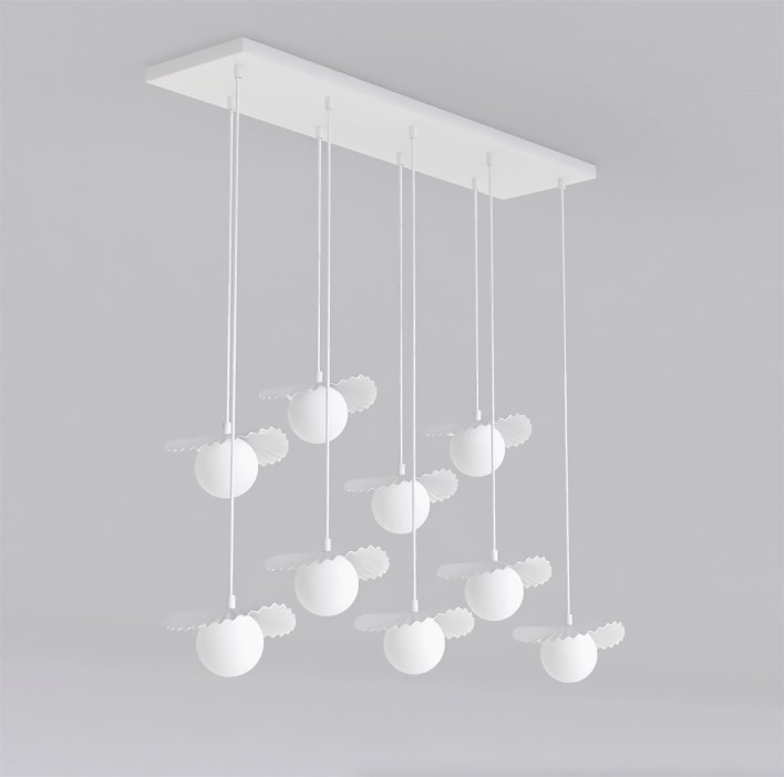 FLORA 9 WHITE OPAL
