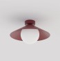 MONO 1S PLAFON BURGUNDY OPAL-2