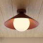 MONO 1S PLAFON BURGUNDY OPAL-3